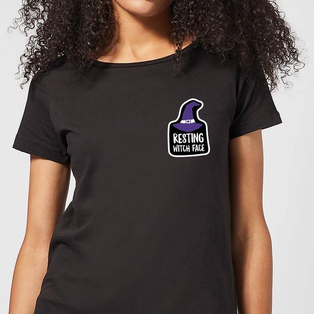 Halloween Resting Witch Face Women's T-Shirt - Black - XXL - Schwarz on Productcaster.