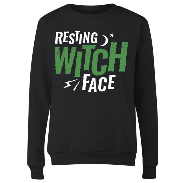 Resting Witch Face Women's Sweatshirt - Black - XXL - Schwarz on Productcaster.