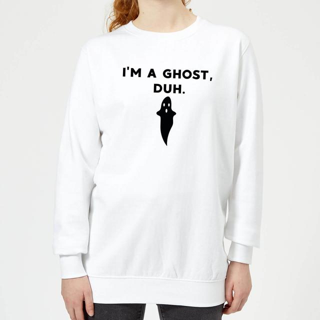 I'm A Ghost, Duh. Women's Sweatshirt - White - XL - Weiß on Productcaster.