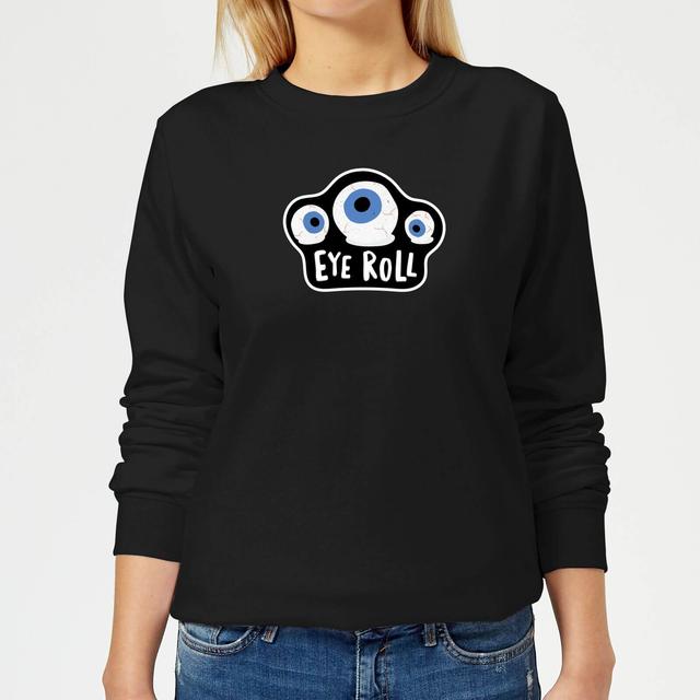 Eye Roll Women's Sweatshirt - Black - XXL - Black on Productcaster.