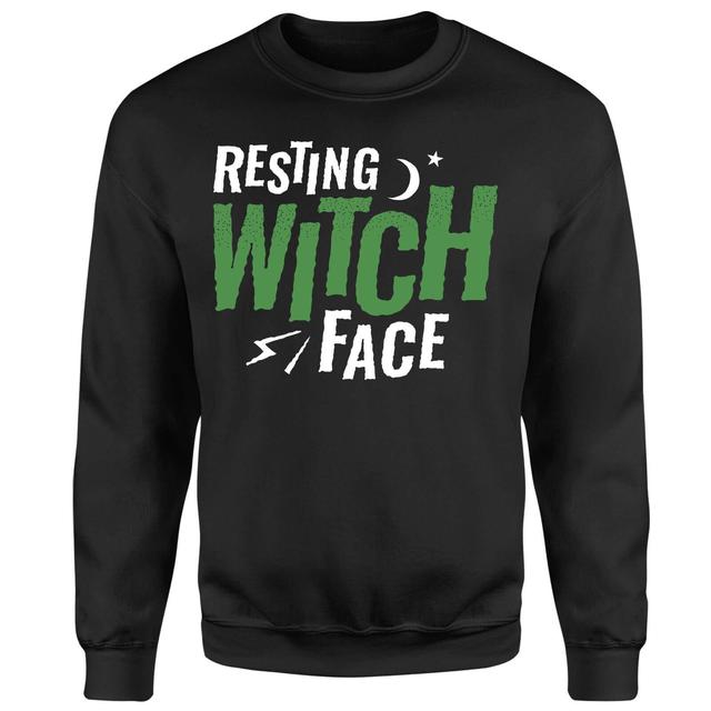 Resting Witch Face Sweatshirt - Black - XL - Schwarz on Productcaster.