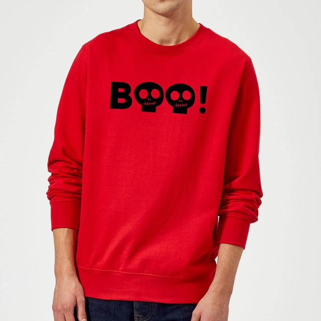 Boo! Sweatshirt - Red - XL - Red on Productcaster.