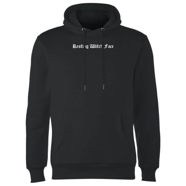 Resting Witch Face Hoodie - Black - L - Schwarz on Productcaster.