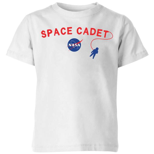 NASA Space Cadets Space Walk Kids' T-Shirt - White - 5-6 Jahre on Productcaster.