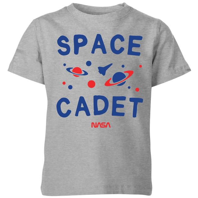 NASA Space Cadets Galaxy Kids' T-Shirt - Grey - 7-8 Jahre on Productcaster.