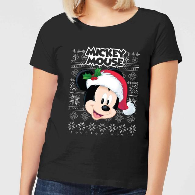 Camiseta navideña Classic de Disney para mujer - Negro - 3XL on Productcaster.