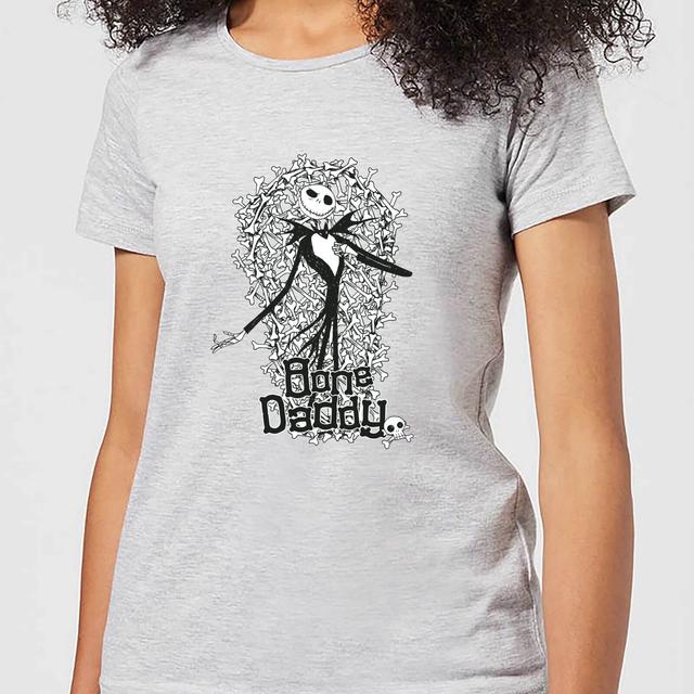 Camiseta Pesadilla antes de Navidad Jack Skellington Bone Daddy para mujer - Gris - XS on Productcaster.