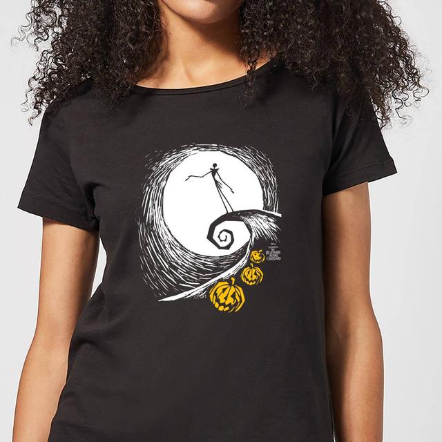 Nightmare Before Christmas Jack Skellington Pumpkin King Women's T-Shirt - Black - XXL on Productcaster.