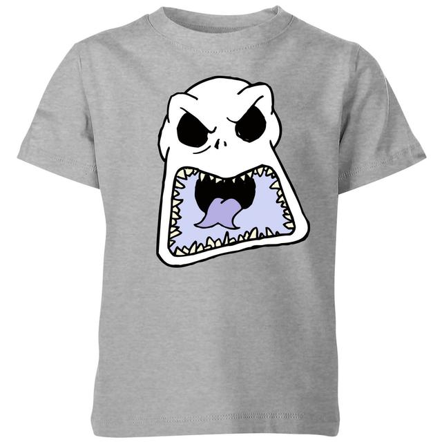 Camiseta de Pesadilla Antes de Navidad Jack Skellington Angry Face Niños - Gris - 7-8 años on Productcaster.