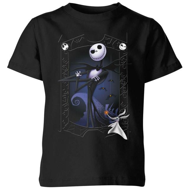 The Nightmare Before Christmas Jack Skellington Zero Pose Kids' T-Shirt - Black - 7-8 años on Productcaster.