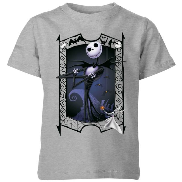 The Nightmare Before Christmas Jack Skellington Zero Pose Kids' T-Shirt - Grey - 9-10 Jahre on Productcaster.