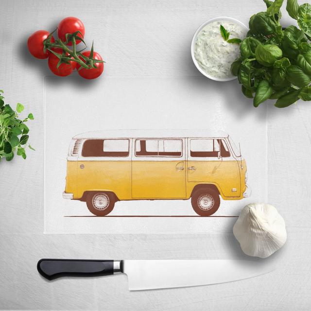 Yellow Van Chopping Board on Productcaster.