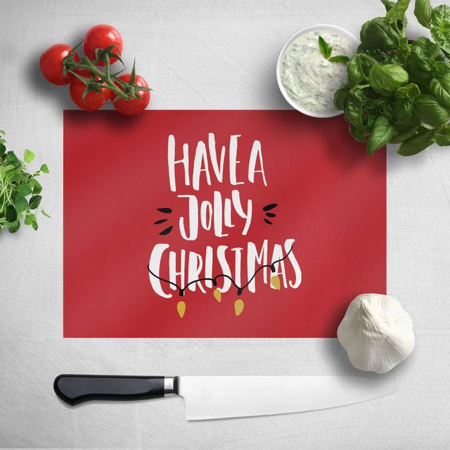 Have A Jolly Christmas Chopping Board on Productcaster.