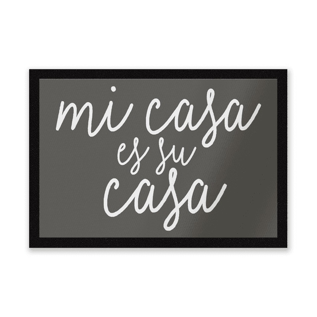 Mi Casa Es Su Casa Entrance Mat on Productcaster.