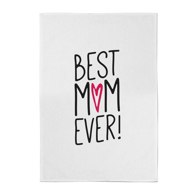 Best Mum Ever Cotton Tea Towel on Productcaster.