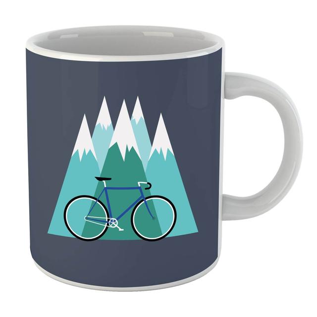 Bike and Mountains Christmas Mug on Productcaster.