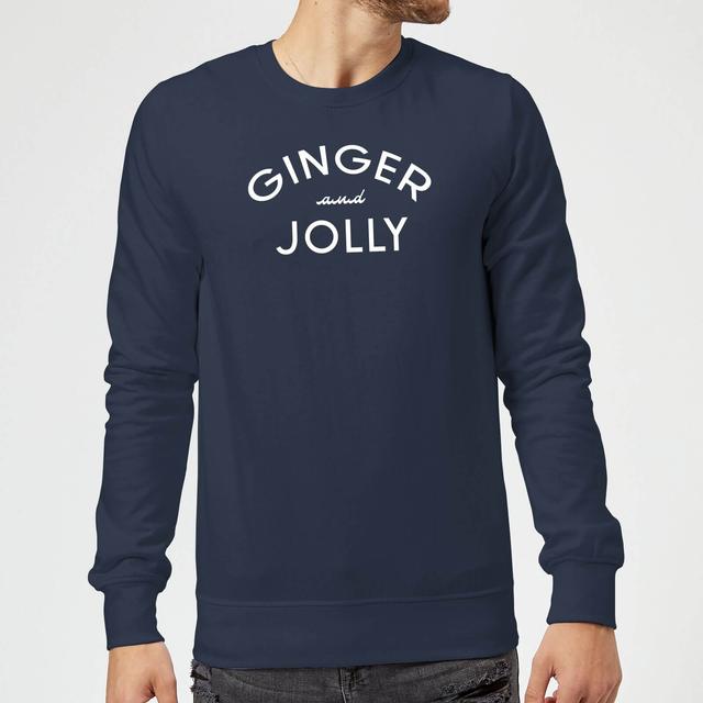 Ginger and Jolly Christmas Sweatshirt - Navy - M on Productcaster.