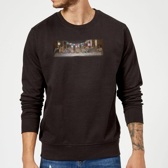 Happy Birthday, Jesus Christmas Sweatshirt - Black - M on Productcaster.