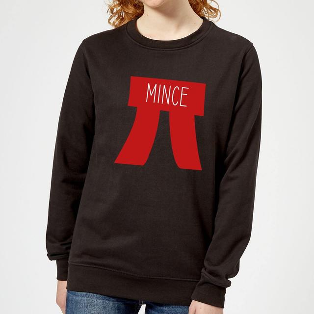 Mince Pi Women's Christmas Sweatshirt - Black - L on Productcaster.