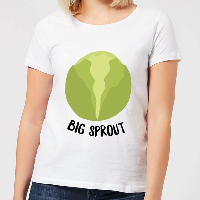 Big Sprout Women's Christmas T-Shirt - White - XL - Weiß on Productcaster.