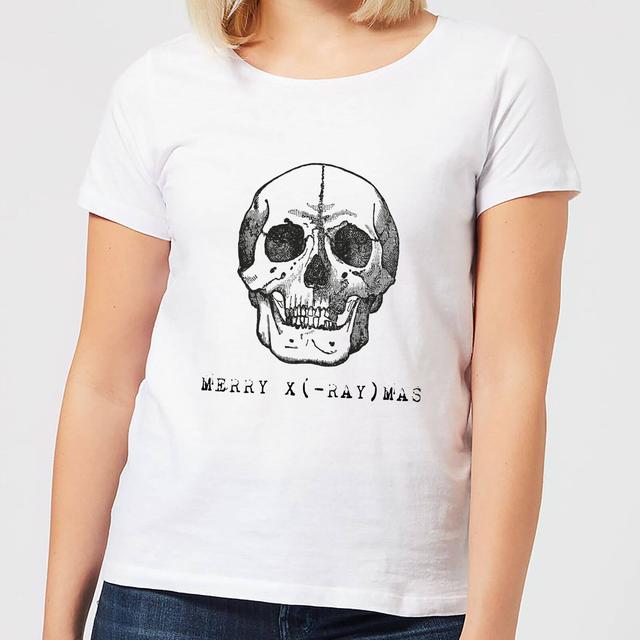 Merry X(-Ray) Mas Women's Christmas T-Shirt - White - S - Weiß on Productcaster.