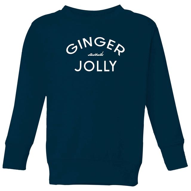 Ginger and Jolly Kids' Christmas Sweatshirt - Navy - 11-12 Jahre on Productcaster.