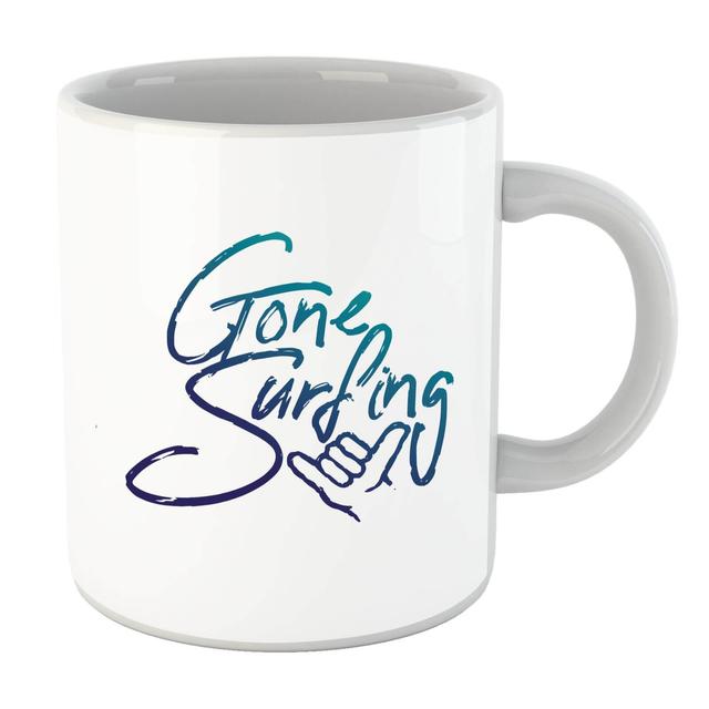 Gone Surfing Mug on Productcaster.