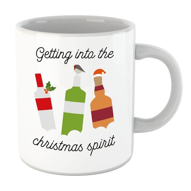 Getting Into The Christmas Spirit Mug on Productcaster.