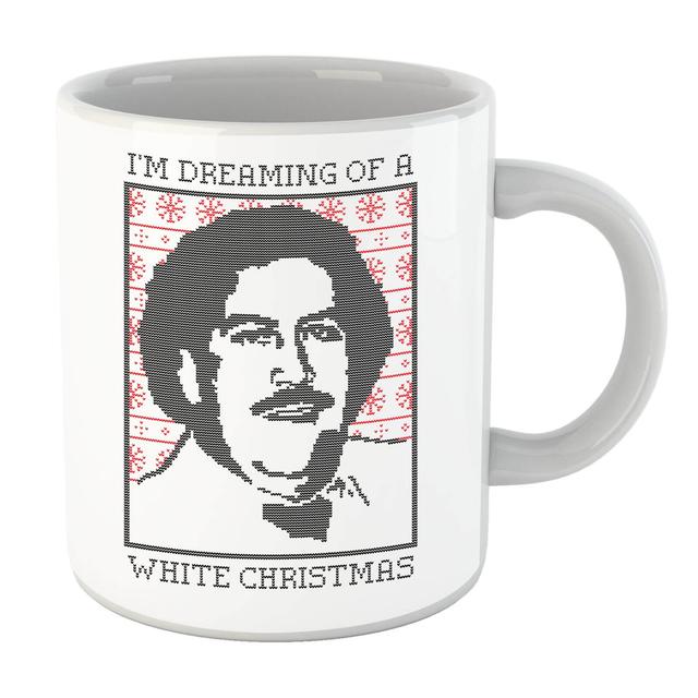 I'm Dreaming Of A White Christmas Pablo Escobar Mug on Productcaster.