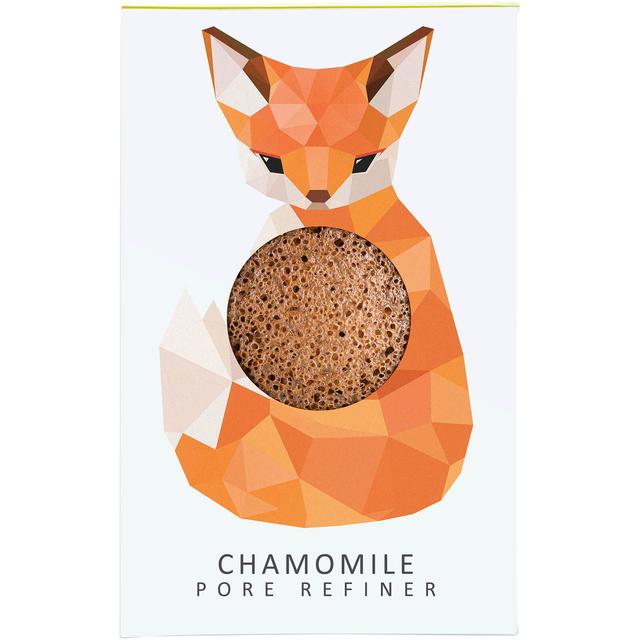 The Konjac Sponge Company Woodland Fox Pure Konjac Mini Pore Refiner - Chamomile 12g on Productcaster.