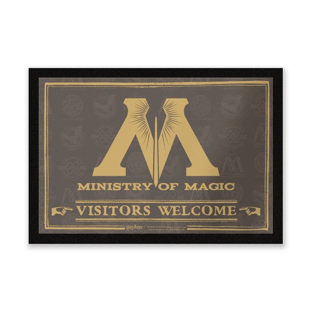 Harry Potter Ministry Of Magic Entrance Mat on Productcaster.