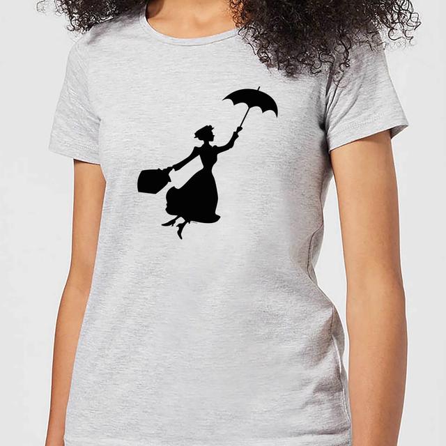 Camiseta de Navidad Flying Silhouette para mujer de Mary Poppins - Gris - 5XL on Productcaster.