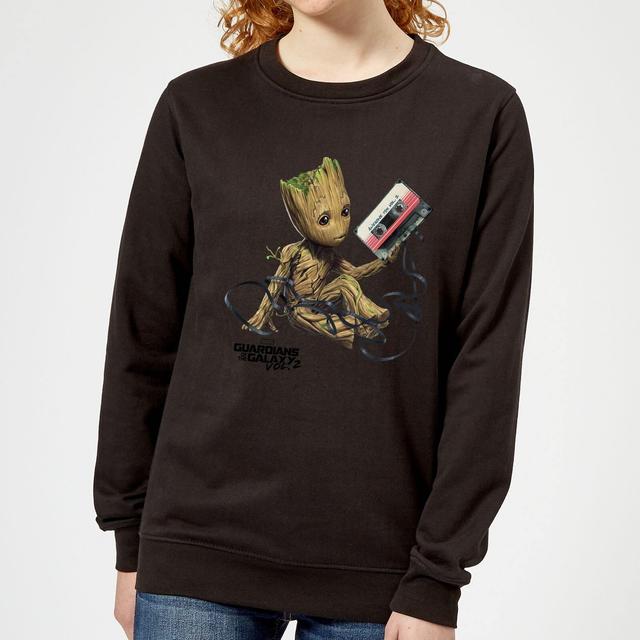 Guardians Of The Galaxy Groot Tape Women's Christmas Jumper - Black - XXL on Productcaster.