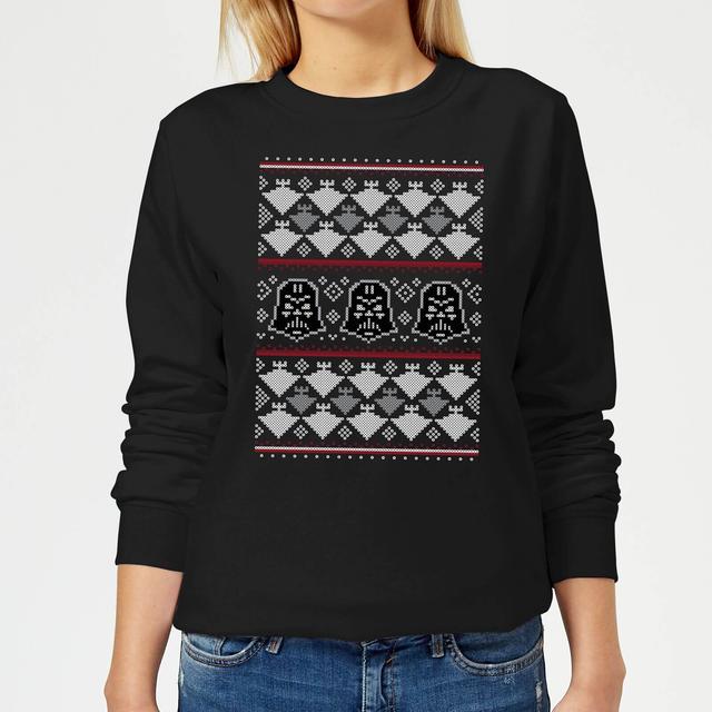 Star Wars Imperial Darth Vader Women's Christmas Jumper - Black - XXL on Productcaster.