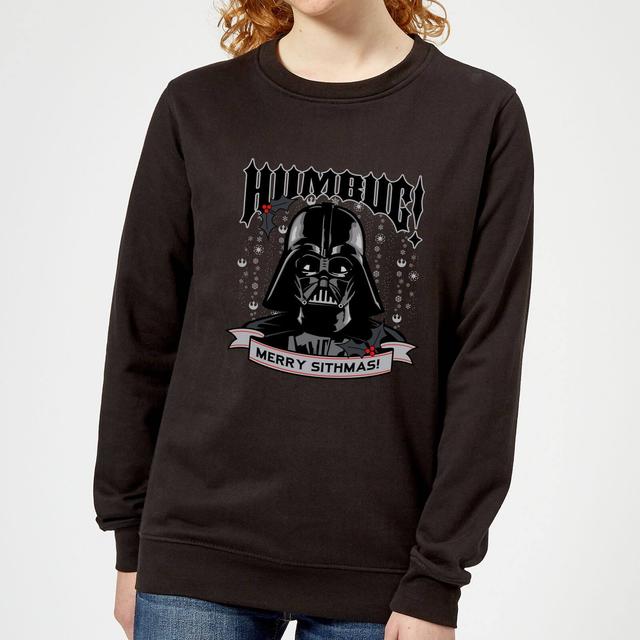 Star Wars Darth Vader Humbug Maglione Natalizio Donna - Nero - S on Productcaster.