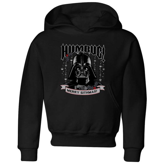 Star Wars Darth Vader Humbug Kids' Christmas Hoodie - Black - 5-6 Jahre on Productcaster.