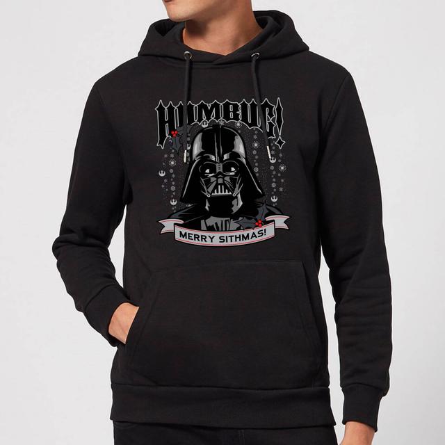 Sudadera con capucha navideña Humbug de Star Wars Darth Vader - Negro - XL on Productcaster.