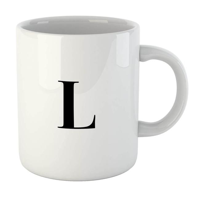 Bodoni Alphabet Mugs - L Mug on Productcaster.