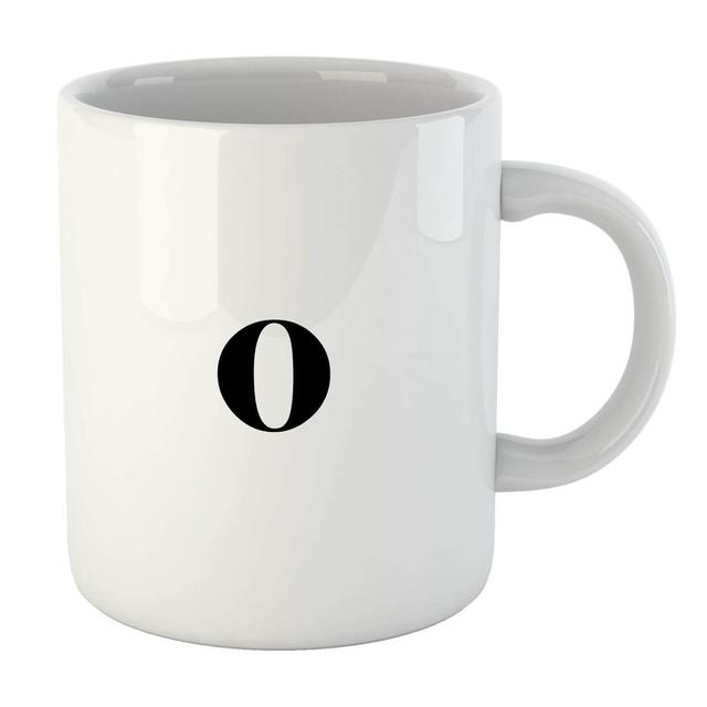 Bodoni Alphabet Mugs - O Mug on Productcaster.