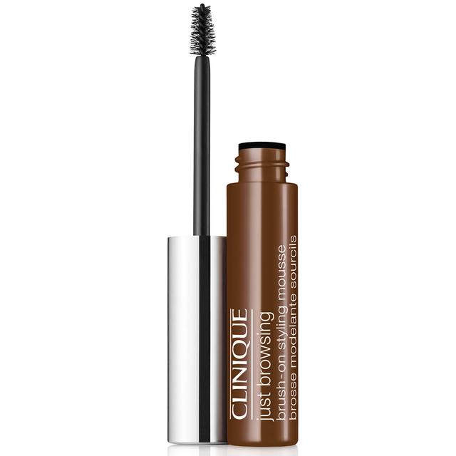 Clinique Just Browsing Brush-On Styling Mousse 2ml (Various Shades) - Deep Brown on Productcaster.