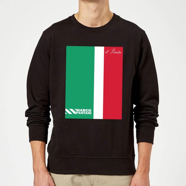 Summit Finish Pantani Il Pirata Sweatshirt - Black - 5XL on Productcaster.