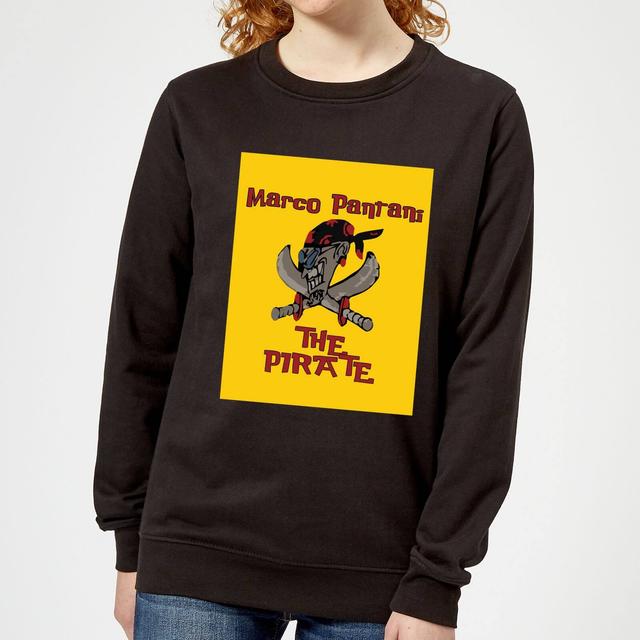 Summit Finish Pantani The Pirate Women's Sweatshirt - Black - 5XL - Black on Productcaster.