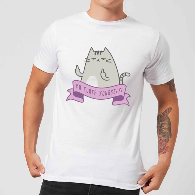 Go Fluff Yourself! Men's T-Shirt - White - L - Weiß on Productcaster.