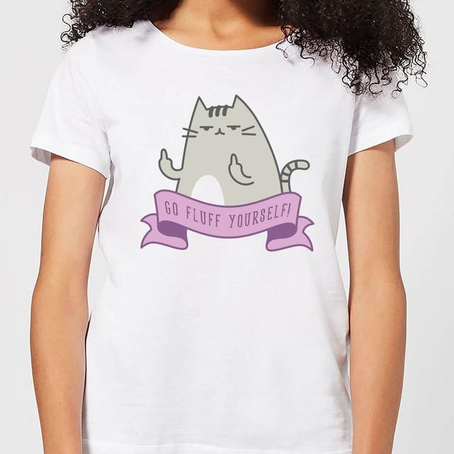 Go Fluff Yourself! Women's T-Shirt - White - XXL - Weiß on Productcaster.