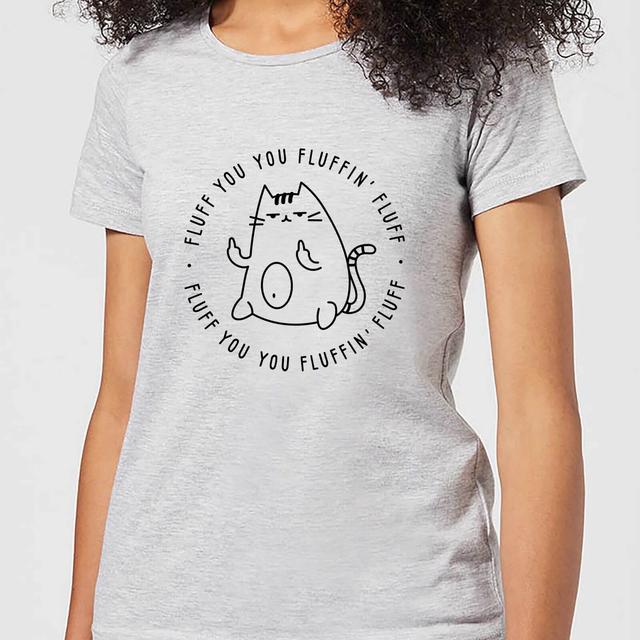 Fluff You Women's T-Shirt - Grey - XL - Grau on Productcaster.