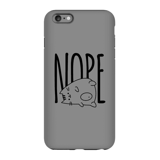 Nope Phone Case for iPhone and Android - iPhone 6 Plus - Tough Hülle Matt on Productcaster.