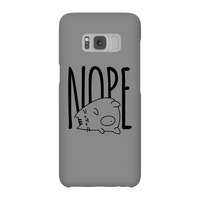 Nope Phone Case for iPhone and Android - Samsung S8 - Snap Hülle Glänzend on Productcaster.