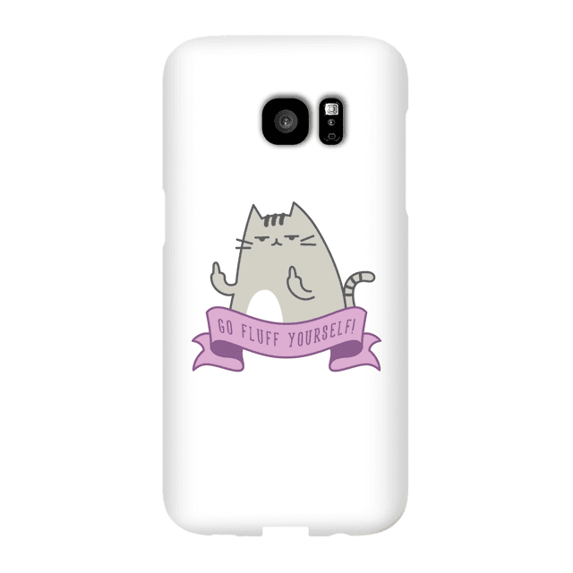 Go Fluff Yourself! Phone Case for iPhone and Android - Samsung S7 Edge - Snap Hülle Matt on Productcaster.