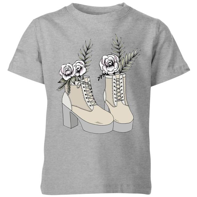 Barlena Fresh Start Kids' T-Shirt - Grey - 9-10 Jahre - Grau on Productcaster.