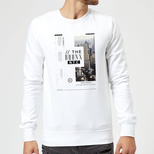 The Bronx Sweatshirt - White - L - Bianco on Productcaster.